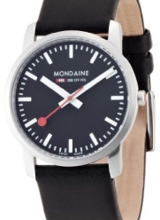 Mondaine Women's A672.30351.14SBB Simply Elegant Leather Band Watch