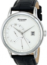 Rudiger Men's R2700-04-001 Aachen Analog Display Quartz Black Watch