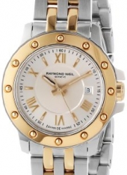 Raymond Weil Women's 5399-STP-00657 Tango Stainless Steel and 18k Gold Watch