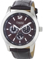 Caravelle by Bulova Men's 43C104 Multifunction Brown Dial Watch