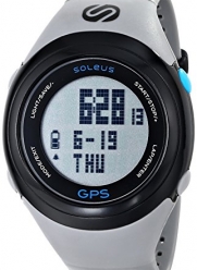 Soleus Unisex SG100-077 GPS FIT Digital Display Quartz Grey Watch