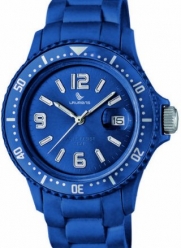 Laurens Unisex GW41J908Y Rotating Bezel Blue Rubber Watch