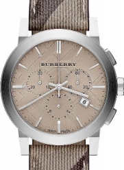 Burberry BU9361 Watch City Mens - Champagne Dial Stainless Steel Case Quartz Movement