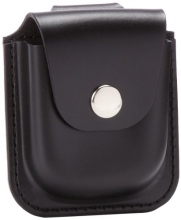 Charles-Hubert, Paris 3572-4 Black Leather 48mm Pocket Watch Holder