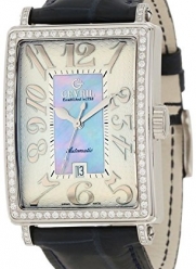 Gevril Women's 6207NL Glamour Automatic Blue Diamond Watch