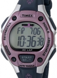 Timex Women's T5K020 Ironman Traditional 30-Lap Pink/Gray Resin Strap Watch