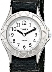 Timex Kids' T79051 My First Timex Stainless Steel Watch with Canvas Band