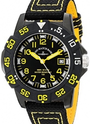 Zeno Men's 6709-515Q-A19 Divers Analog Display Quartz Black Watch