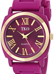 TKO ORLOGI Women's TK641PR Milano III Analog Display Quartz Purple Watch