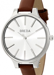 Breda Women's 1650G Analog Display Quartz Brown Watch
