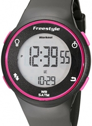 Freestyle Unisex 101377 Cadence Round Fitness Workout Pink Watch