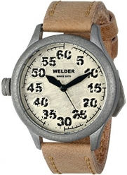 Welder Unisex 501 Analog Display Quartz Brown Watch