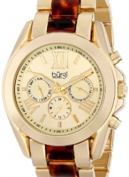 Burgi Women's BUR094YG Analog Display Swiss Quartz Gold Watch