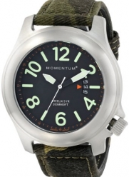 Momentum Men's 1M-SP74B4 Steelix Analog Display Japanese Quartz Green Watch