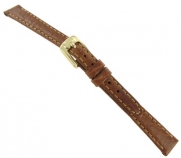 11mm Speidel Sport Calf Leather Ladies Brown Watch Band Regular
