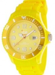 Ice-Watch Men's SI.YW.B.S.09 Sili Collection Yellow Plastic and Silicone Watch
