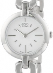 ESQ Movado Women's 07101394 esq Corbel tm Round Stainless Steel Watch