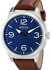 Breda Men's 8183A Watch With Brown Leather Band