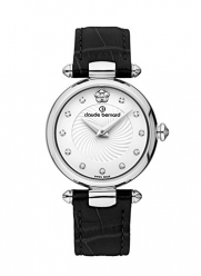 Claude Bernard Women's 20501 3 APN2 Dress Code Analog Display Swiss Quartz Black Watch