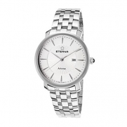 Eterna Women's 2510.41.11.0273 Artena Swiss Made Silver Dial Stainless Steel Bracelet Watch