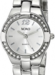 XOXO Women's XO109 Silver Dial Silver-tone Bracelet Watch