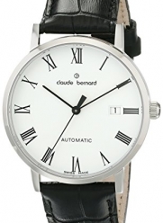 Claude Bernard Men's 80095 3 BR Classic Automatic Analog Display Swiss Automatic Black Watch