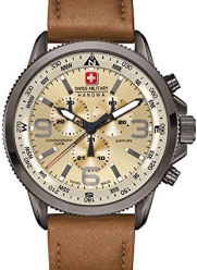 Swiss Military 6-4224-30-002 Mens Arrow Brown Chronograph Watch