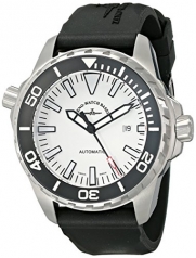 Zeno Men's 6603-2824-A2 Divers Black Rubber Strap Watch