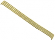 11-14mm Straight End Speidel Twist-O-Flex Gold Tone GP Watch Band 2254/32 Regular