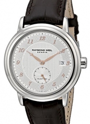 Raymond Weil Men's 2838-SL5-05658 Maestro Analog Display Swiss Automatic Brown Watch