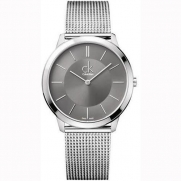Calvin Klein Minimal Collection Silver Dial Men's Watch - K3M22124