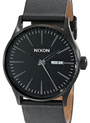 Nixon Men's A105001 Sentry Leather Watch