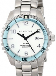 Momentum Women's 1M-DV07WA0 M1 Mini Analog Display Japanese Quartz Silver Watch