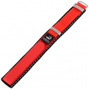 Momentum Women's ZC-14NYL M1 14mm Red Nylon Velcro Watch Strap