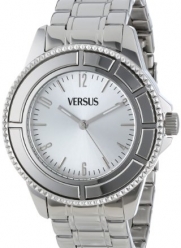Versus by Versace Men's SGM010013 Tokyo Stainless Steel Silver Sunray Dial Luminous Hands Watch