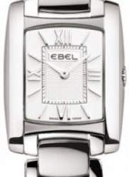 Ebel Brasilia Mini Stainless Steel Womens Watch White Dial 9976M22/04500