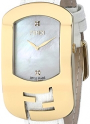 Fendi Women's F300434541D1 Chameleon Analog Display Quartz White Watch