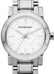 Burberry Silver Dial Stainless Steel Watch BU9200
