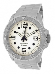 Le Chateau Men's 7083mssmet_wht Sport Dinamica Automatic See-Thru Watch