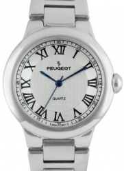 Peugeot Women's 7086S Analog Display Japanese Quartz Silver Watch