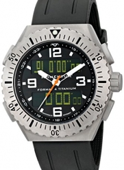 Momentum Men's 1M-SP24B1B Format 4 Titanium Watch with Black Band