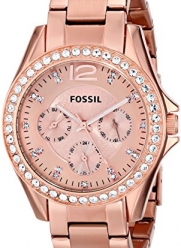 Fossil Quartz Rosegold Gem Dial Rosegold Band - Women's Watch ES2811