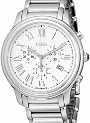 Fendi Men's F252014000 Classico Analog Display Quartz Silver Watch