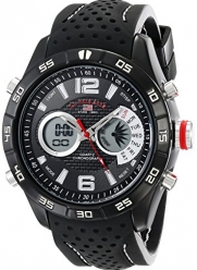 U.S. Polo Assn. Sport Men's US9487 Analog-Digital Display Analog Quartz Black Watch