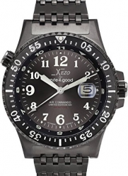 Xezo for Unite4:good Mens Air Commando Professional Diver Pilot Automatic Watch.Swiss Sapphire,30 ATM