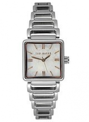 Ted Baker Women's TE4012 Bel-Ted Square 3-Hand Analog Stainless Steel Watch