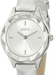 Breda Women's 2435B Analog Display Quartz Silver Watch