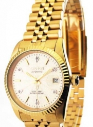 Man's Goldtone Bracelet Watch