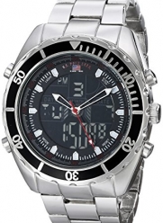 U.S. Polo Assn. Sport Men's US8211 Analog-Digital Display Analog Quartz Silver Watch