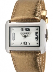 Pedre Women's Silver-Tone Watch with Bronze Strap # 6315SX-Bronze